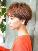 くびれショート/大人ショート/ショートパーマ/30代40代50代