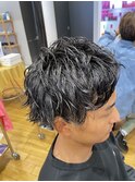 スパイラルパーマ