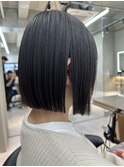 イメチェンヘアスタイル/外ハネボブ/美髪のススメ/ワイドバング