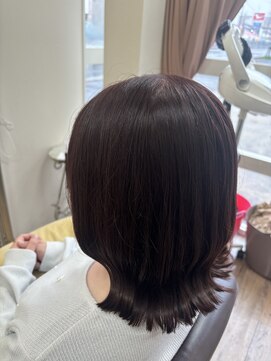 ハグエヴェック(HUG AVEC) ボルドーカラー