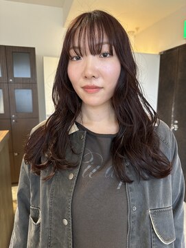 ドレープ(Dreap) 【nanoka】ラベンダーブラウン