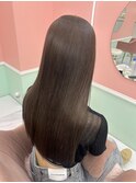 縮毛矯正×オリーブグレージュ♪