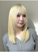 ハイライトバレイヤージュダブルカラーショートカット30代40代
