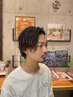 ミヤモトツカサ指名限定！メンズカット＋スパイラルパーマ＋簡易補修￥13200