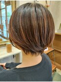NaturalHighlight×ShortBob[30代40代50代60代]