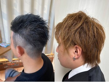 美容室アクアヘブンの写真/ミディアムパーマ・ツーブロックからベリーショートまで似合わせの達人が貴方にあったヘアスタイルを提案！