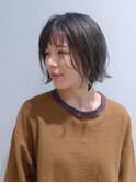 【YUTA】前下がりボブ/グレージュ