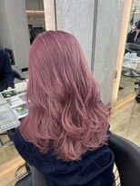 ロンドアジュール 横浜(Lond azur)&nbsp;ブリーチ/ロング/ピンクベージュ/暖色カラー/横浜