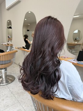 シカ 神戸三宮元町店(Cica) 暖色カラー 秋カラー ボルドー 赤 ブラウン 髪質改善 三宮