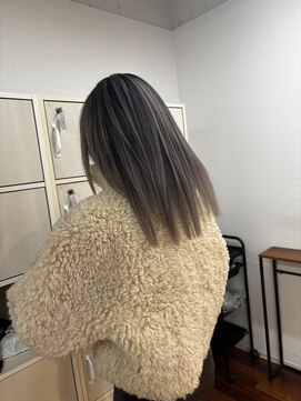 グランルッソ 岡山駅前(GRAN LUSSO) 岡山バレイヤージュ/ホワイトグレー