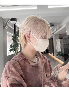 ダイアモンドリリーキートス(Diamond Lily kiitos) ブロンド メンズカラー/一宮/一宮駅/ブリーチカラー