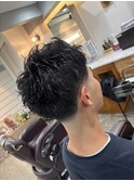 MEN’S HAIR/波巻ツイストスパイラル/フェザーパーマ/船橋