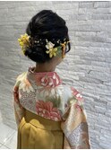 卒業式ヘアセット