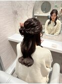 くるみちゃんヘア/ハーフおだんごヘア/お呼ばれへアセット