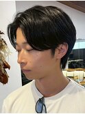 横浜西口ニュアンスパーマフェザーパーマセンターパートウルフ