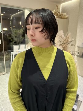 マイル 渋谷(mile) 【SATSUKI】ショートウルフ/ レイヤーショート