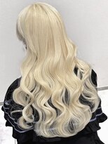 ミル 心斎橋(MIL)&nbsp;艶感プラチナブロンドカラー/ダブルブリーチ/心斎橋
