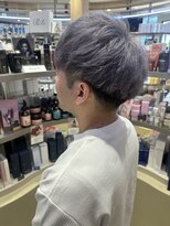 ヘアーザラブズラフズ オーガニカ 北九州(HAIR THE LOVES LAUGHS ORGANICA) ダブルカラー グレー