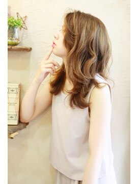 トヌコア ルア 下北沢店(TONUKOA RUA) 『TonukoaRua』大人かわいい横揺れウェーブなミディ☆