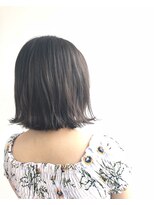 ヘアメイク オブジェ(hair make objet) 切りっぱなしグレージュボブ☆★KAI☆★