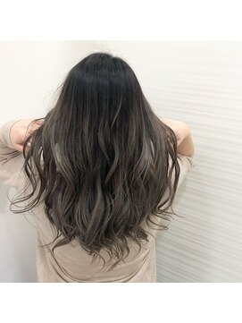 デザイン フォー ヘアー グランツ プロデュース バイ ヒス(Design for hair GRAnt'z) パールシナモングラデーションカラー