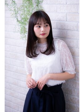 ヘアーアートシフォン 池袋西口店(Hair art chiffon) 着物黒髪イルミナカラーヘルシーレイヤーデジタルパーマボブ
