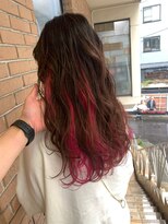 サロンドミルク 原宿(salon de MiLK)&nbsp;salon de Milk インナーカラー　鬼滅カラー