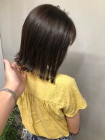 ジーナ 銀座中央通り(Zina)&nbsp;【Zina　銀座中央通り】イメチェン耳かけ×フォギーベージュ