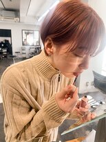 ヴェルダ 池袋店(verda)&nbsp;オレンジュブラウンとマッシュショート＊fukuda