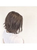 【chico hair寺田町】外ハネ/ボブ/ベージュ/髪質改善
