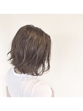 チコヘアー(chico hair) 【chico hair寺田町】外ハネ/ボブ/ベージュ/髪質改善