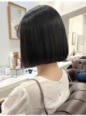 縮毛矯正×ミニボブ