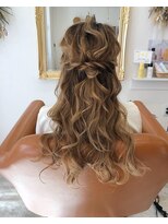 ヘアーサロン シム(hair salon Cime) ふわふわハーフアップ【Cime】