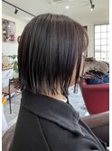 切りっぱなしボブ