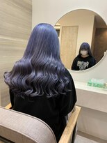 エルバイラビス 大宮(elu by lovis)&nbsp;アッシュ系/レイヤーロング/似合わせカット/韓国/大宮]