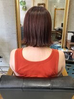 トト 船橋店(toto.)&nbsp;黒髪/グレーベージュ/レイヤーロング/前髪パーマ[西船橋/津田沼]