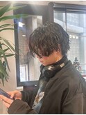 波巻きパーマツイストスパイラルスパイラルパーマ