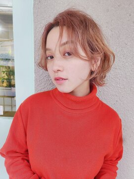 スーハ 恵比寿(SUUHA) センターパートくびれボブレイヤー/ボブルフ/マッシュウルフ