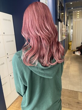 コワファースト 大分(COIFF1RST) ホワイトベージュのフェイスフレーミングカラー