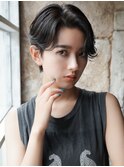 ショートカット×ひし形ショートボブ×前髪あり20代30代40代 s03