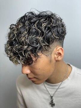 ブルーオーシャン 久留米店(BlueOcean) 20代30代ツーブロックマッシュツイストスパイラルパーマ