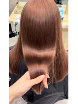 シェノン 奈良橿原店(CHAINON)&nbsp;髪質改善カラー/オレンジブラウン/髪質改善トリートメント