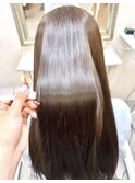 髪質改善/イルミナカラー/縮毛矯正/TOKIO/大人女性/韓国風