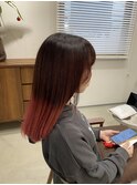 ブリーチありダブルカラー Aujua髪質改善トリートメント