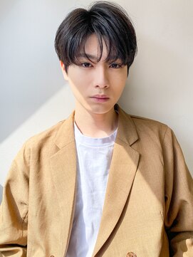 ソア 渋谷(soar) 束感黒髪ナチュラル人気流行センターパート韓国風