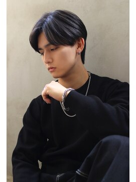 ロゼ 六甲道(ROSE) 【ROSE】メンズ＿センターパート＿マッシュ＿韓国s