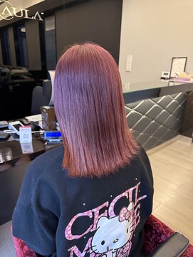 アウラ 砺波店(AULA) ピンクカラー