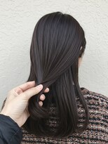 アントワープトーキョー(antwerp TOKYO)&nbsp;30代40代ダークブラウン酸性ストレート髪質改善縮毛矯正白髪染め