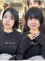 ビュー トウキョウ(VIEW TOKYO) お客様Before &after ショートヘア/大人ショート/ショートボブ/