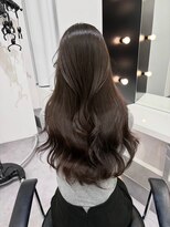 ノー バイ イオエ 西梅田(no. by ioe)&nbsp;ブリーチなしカラー/髪質改善/ミルクティーベージュ/小顔ヘア